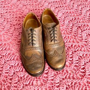 Bed|Stu Classic Brown Leather Brogues